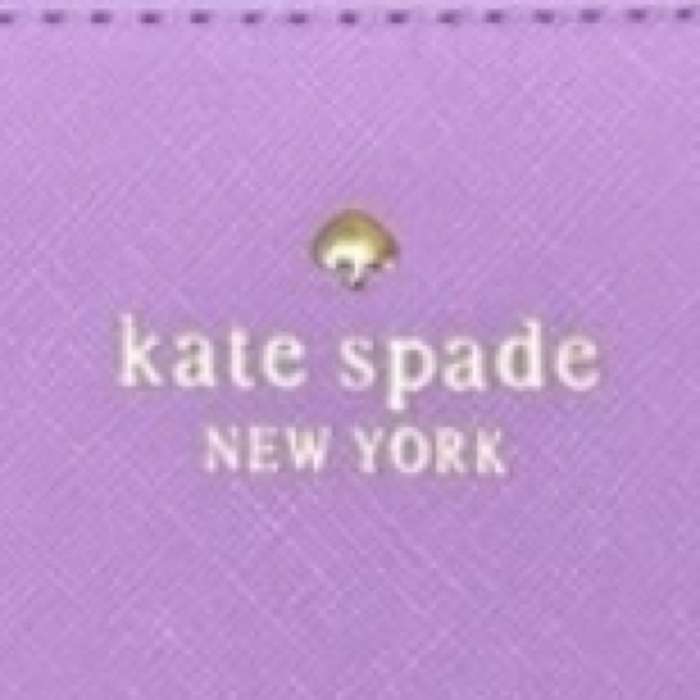 Kate Spade Wristlet Large NWT Light Purple - Picture 3 of 6
